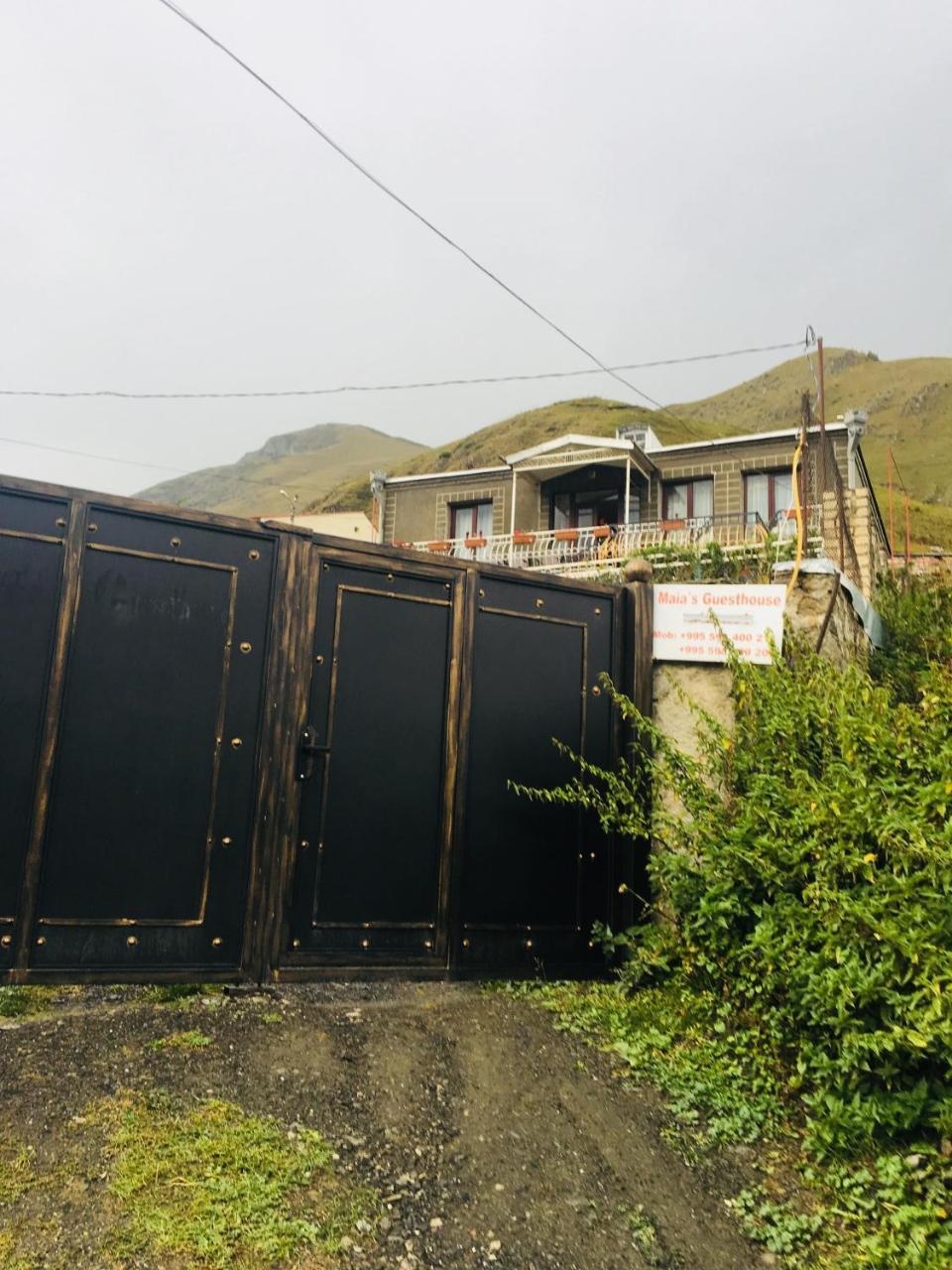 Maia'S Guest House Gergeti Казбеги Екстериор снимка